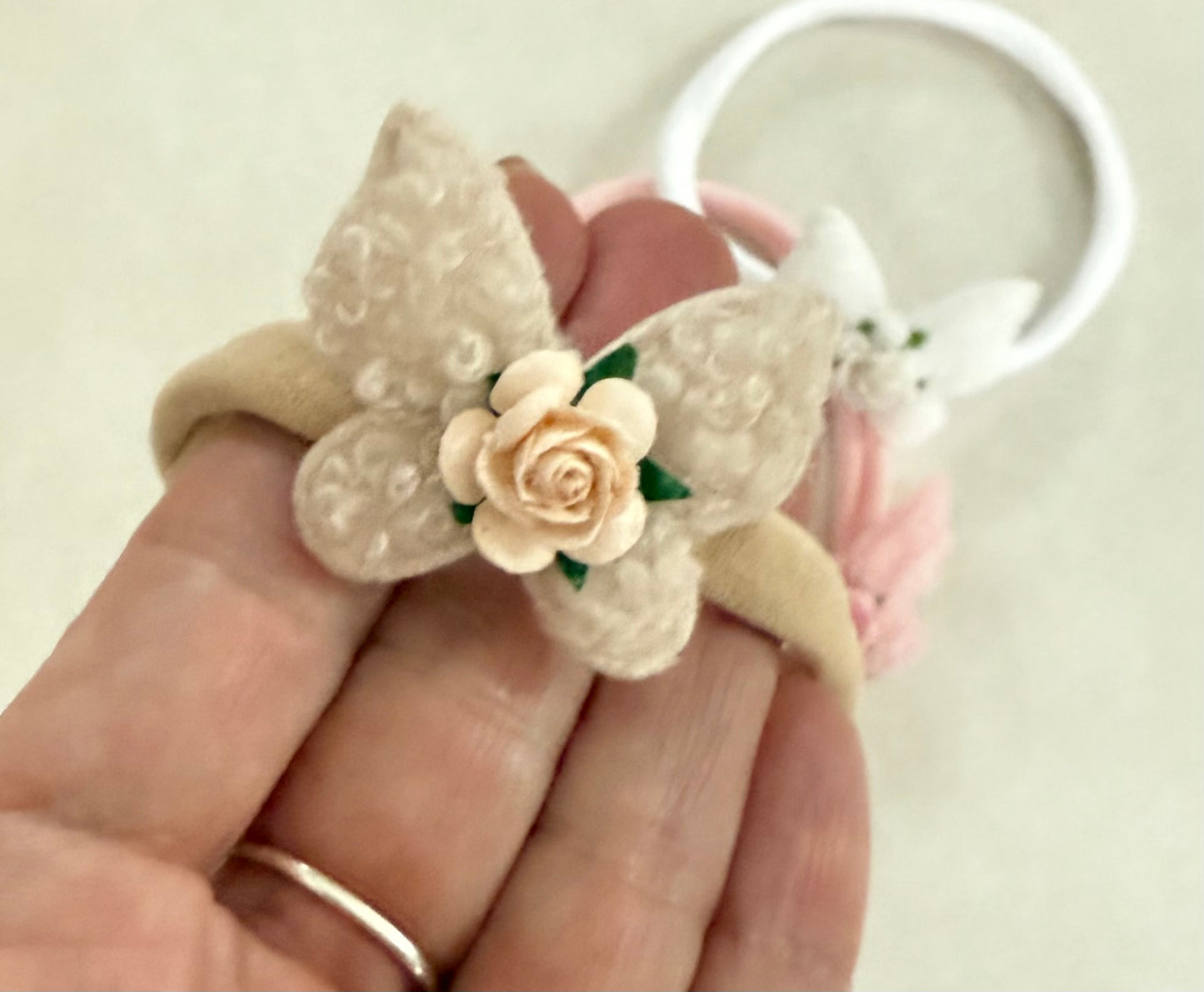 Newborn Gift Set Butterfly Headbands