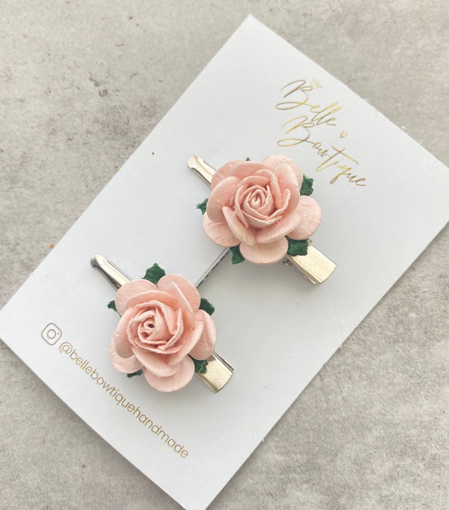 Fringe Clip - White Flower Hair Clips - wedding flower Clips - Small Clip - Fringe Clips - Baby clip - bridesmaid clip- White Wedding Clip