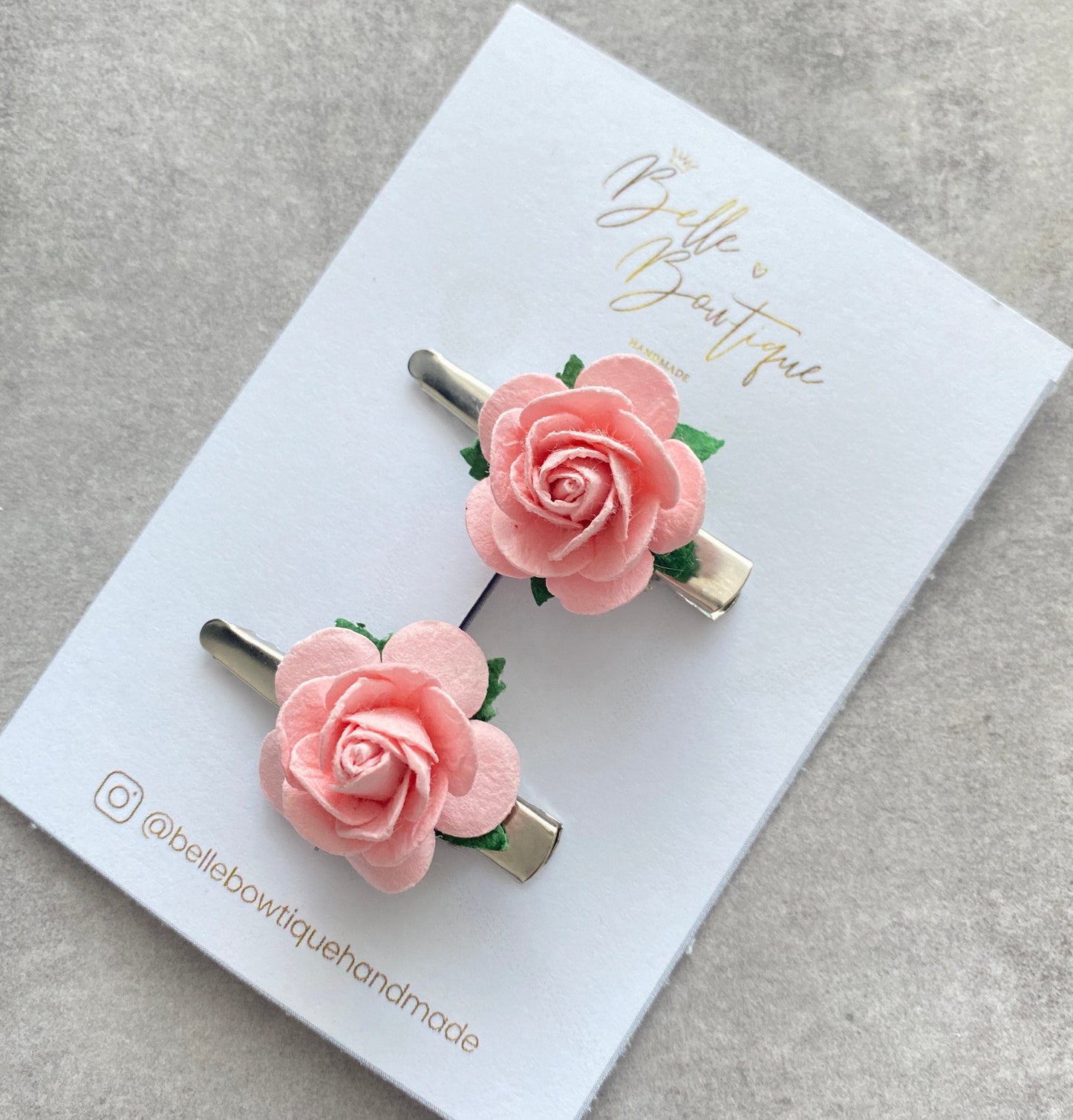 Fringe Clip - White Flower Hair Clips - wedding flower Clips - Small Clip - Fringe Clips - Baby clip - bridesmaid clip- White Wedding Clip