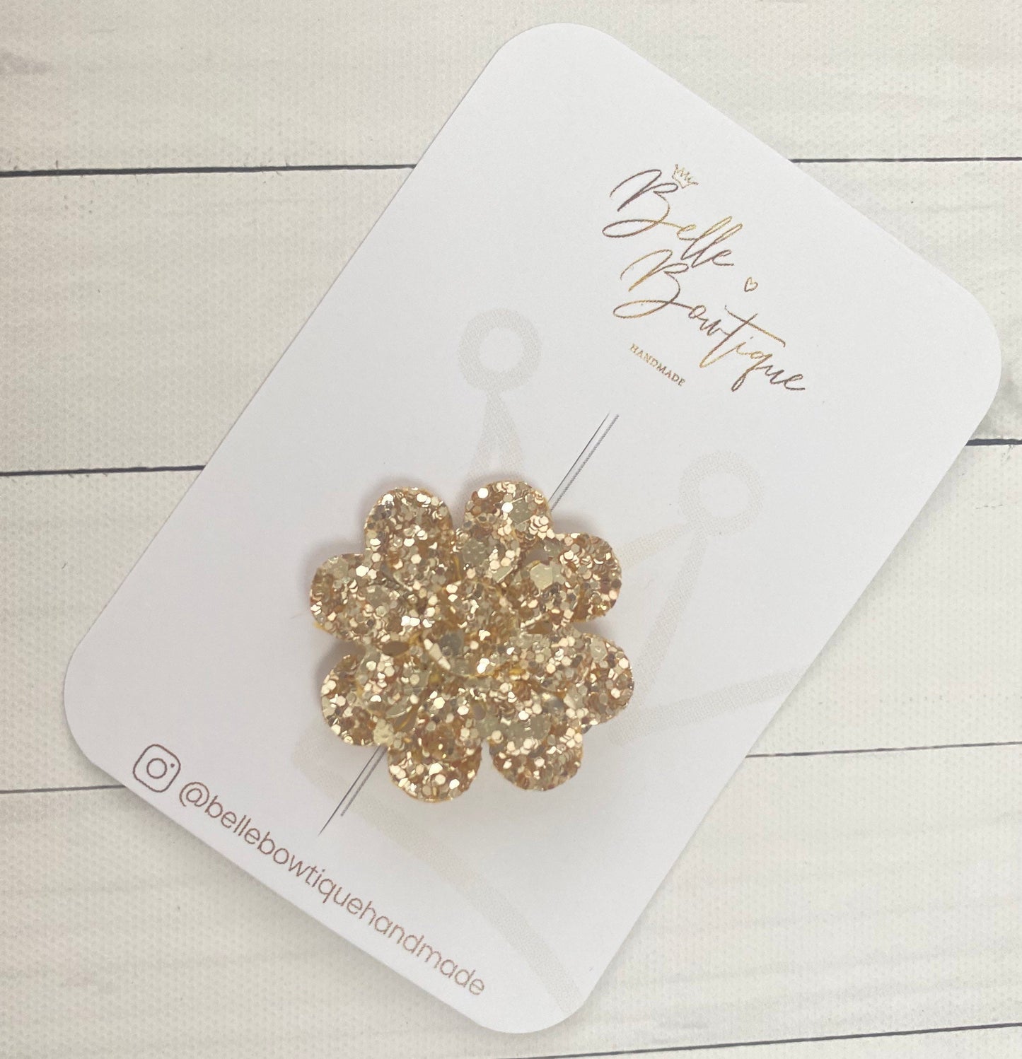 Classic Collection | Baby Gold Glitter Bow | Girls Headband | Toddler Hair Accessories | Newborn Bows | Gold Snap Clip | Gold Bobbles