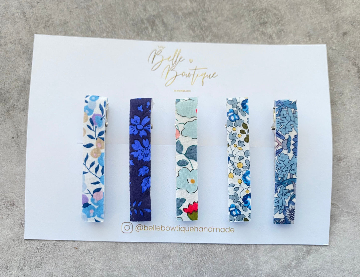 Liberty Fabric Hair Clips