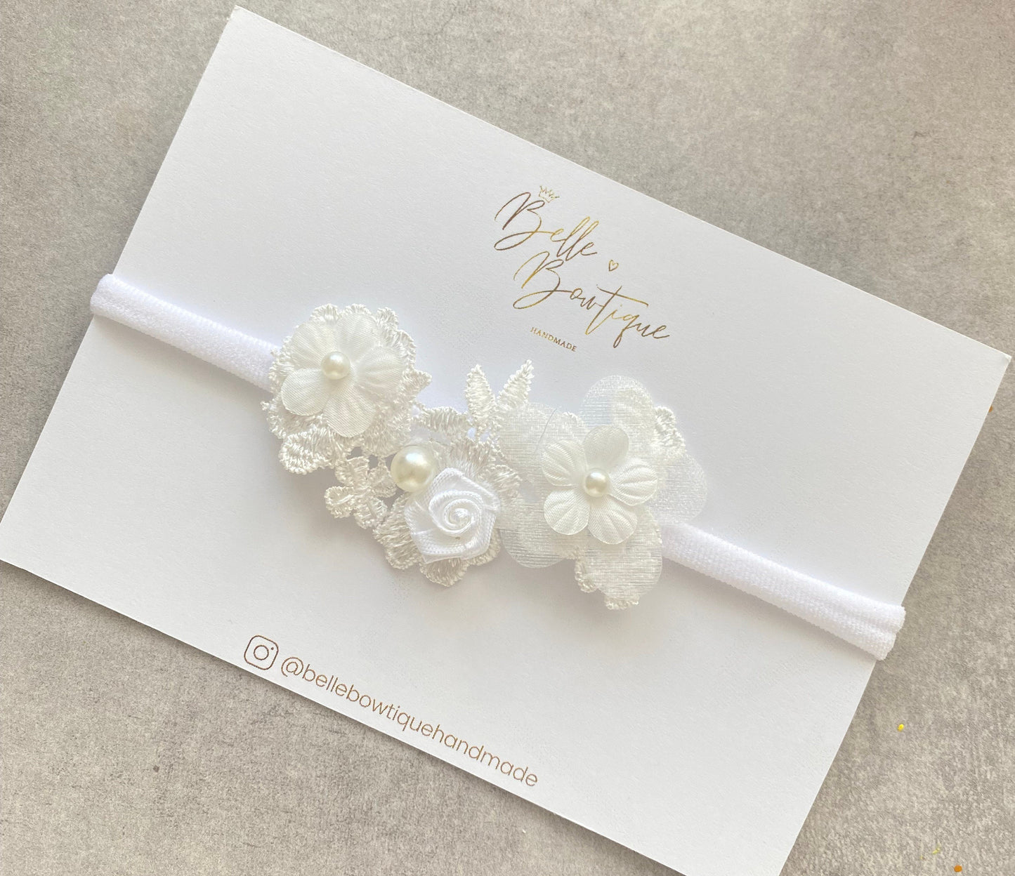Christening Headband