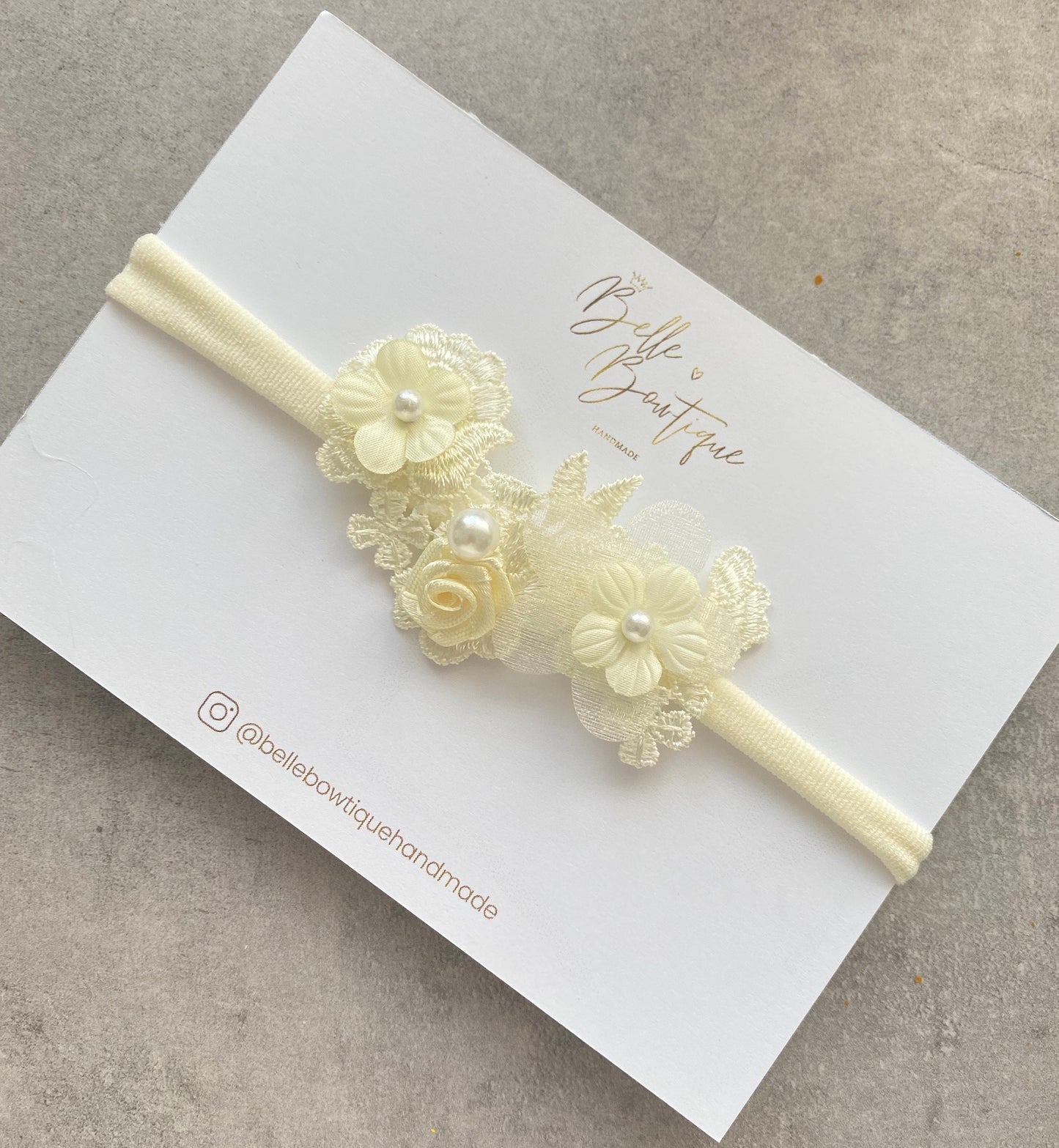 Christening Headband