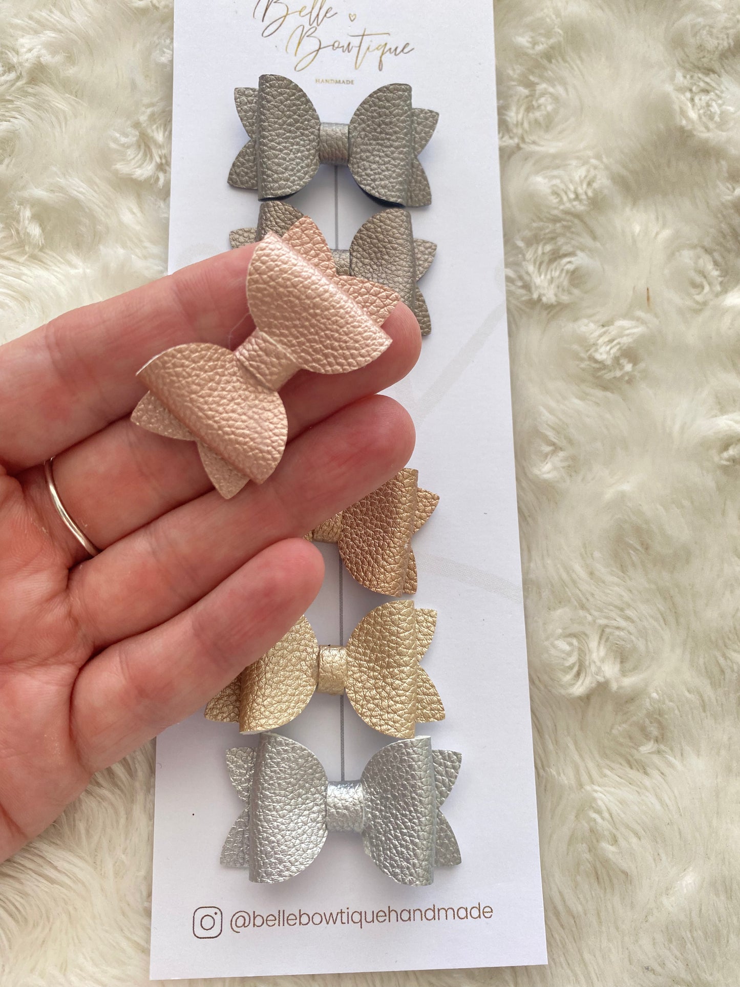 Metallic Mini Bows