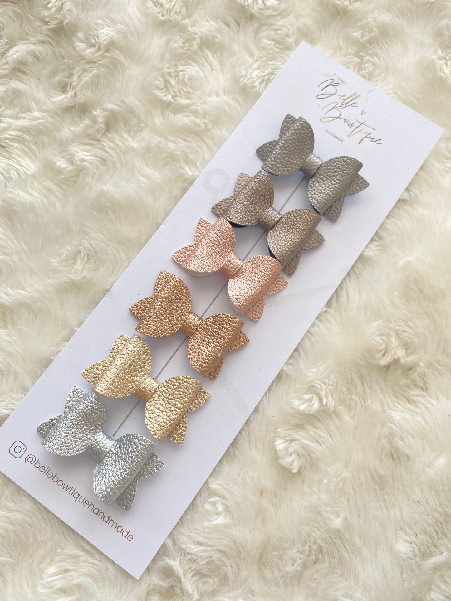 Metallic Mini Bows
