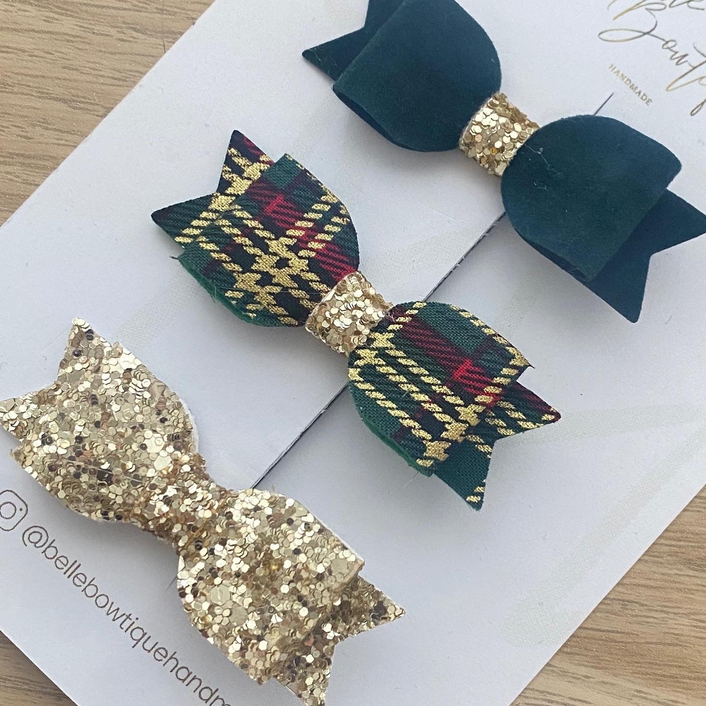 Christmas Bow Set
