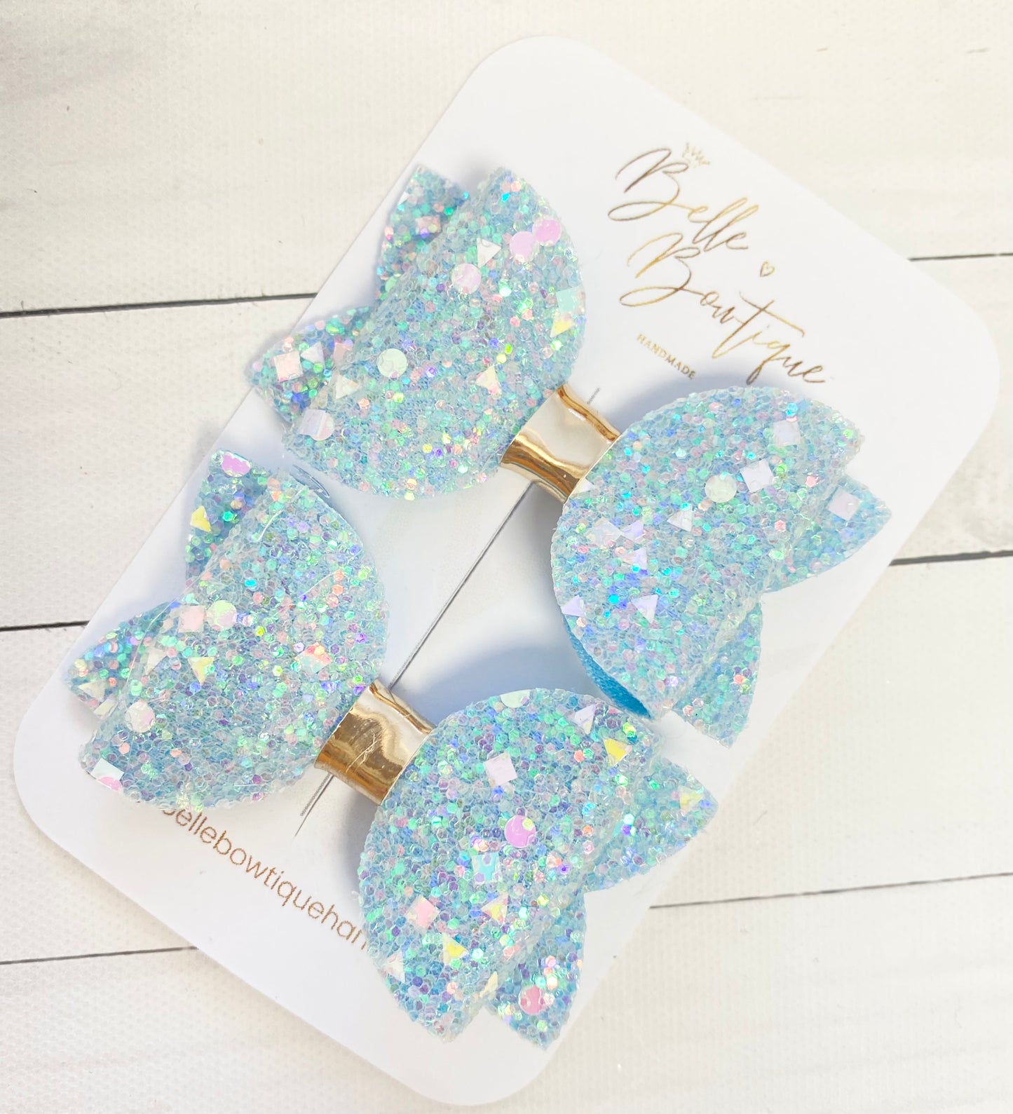 Pair of Glitter Bows