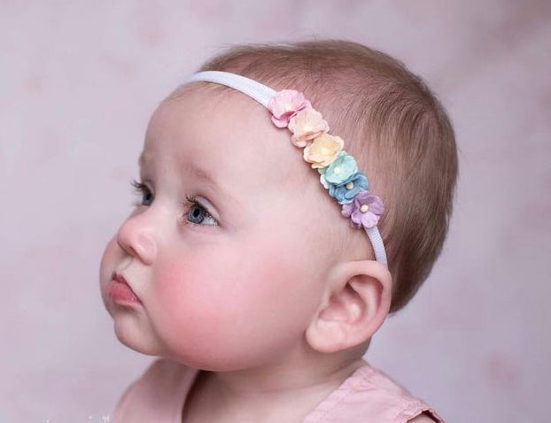 Rainbow Flower Crown