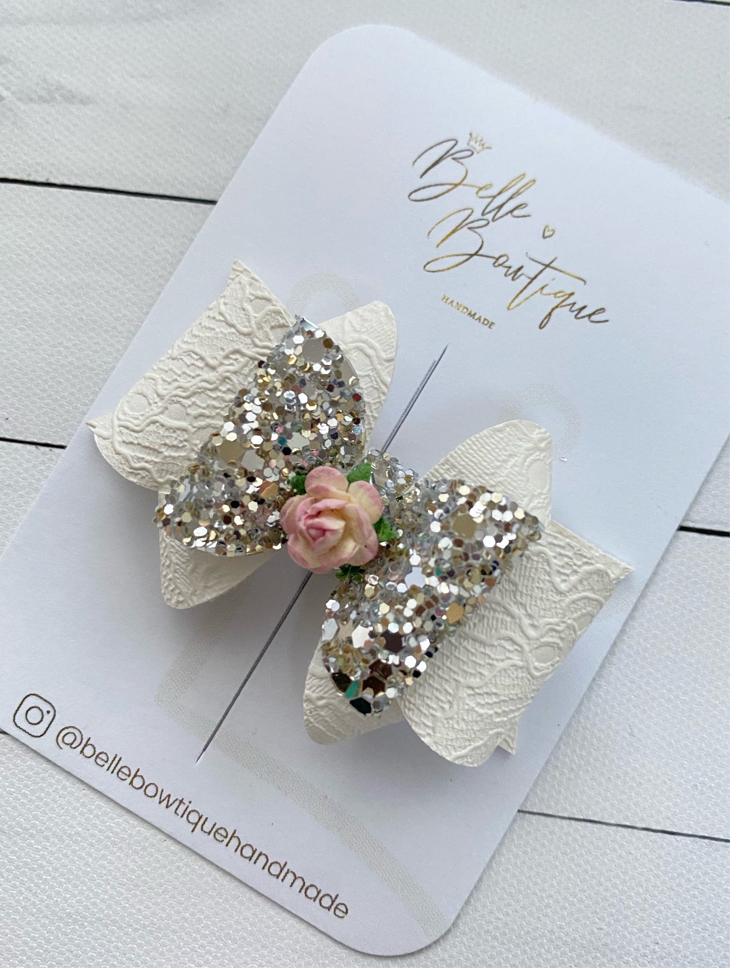 Off White Double Bow