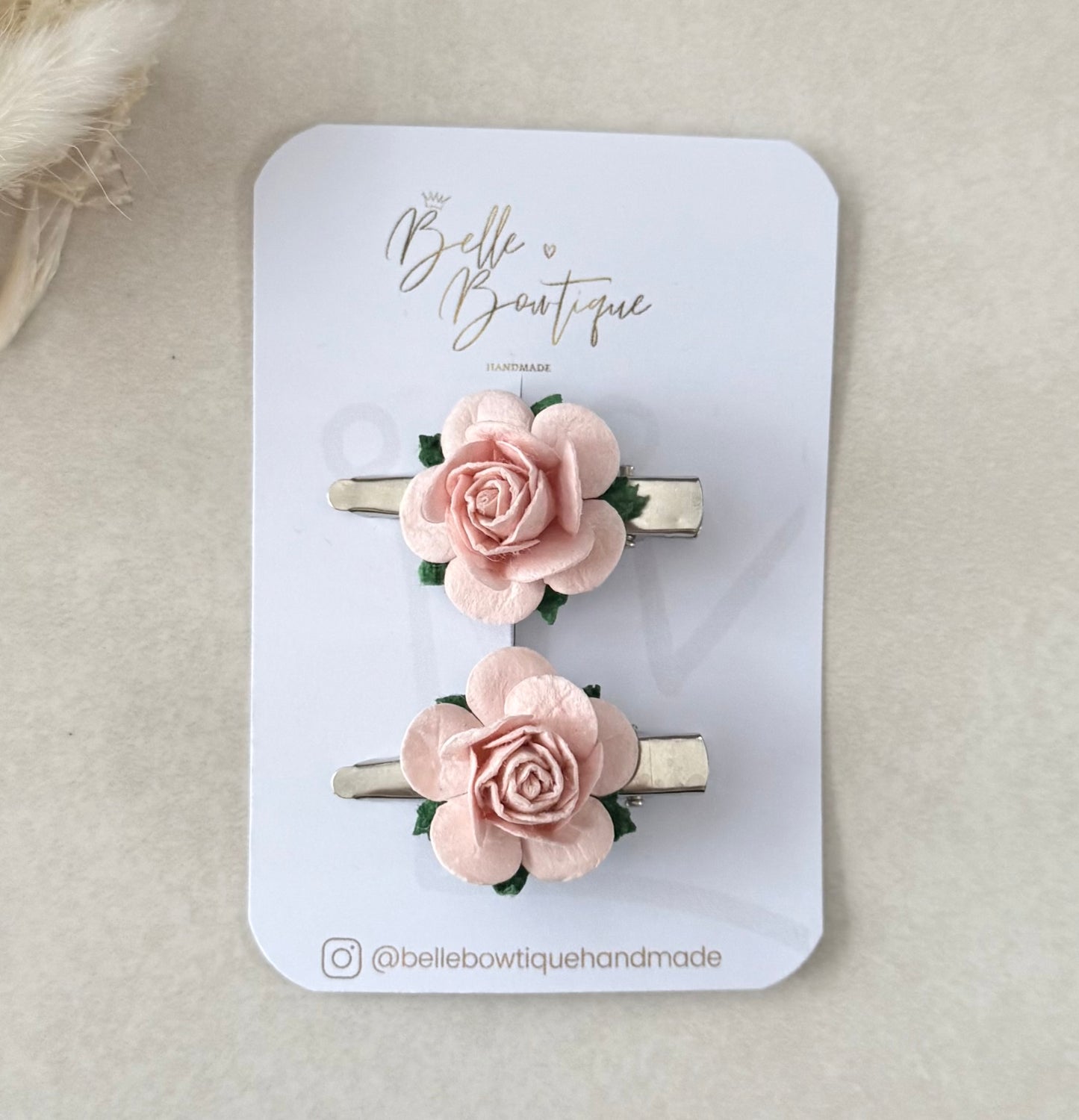 Wedding Bridesmaid Flower Hair Clips - choice of colour