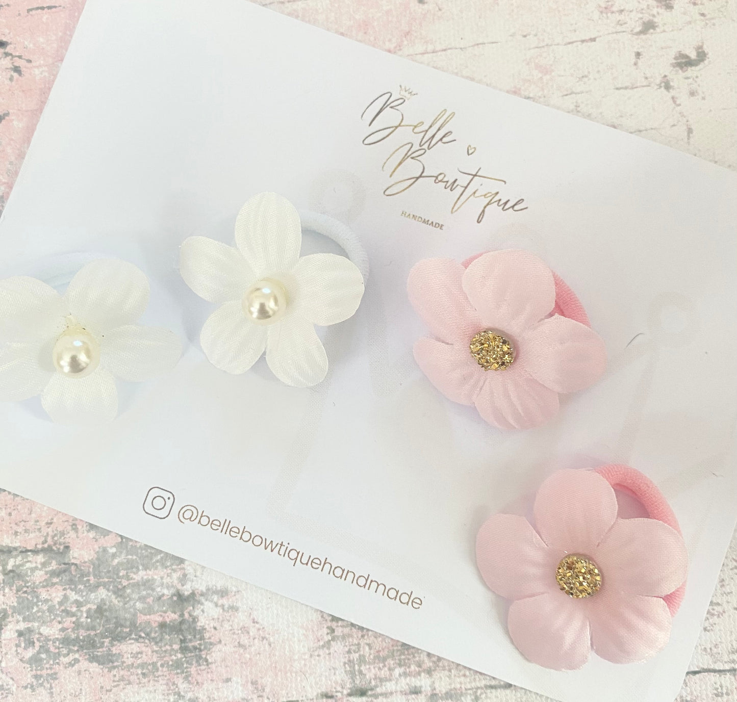 Flower Hair Bobbles