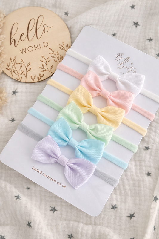 Starter Set Pastel Baby Headbands