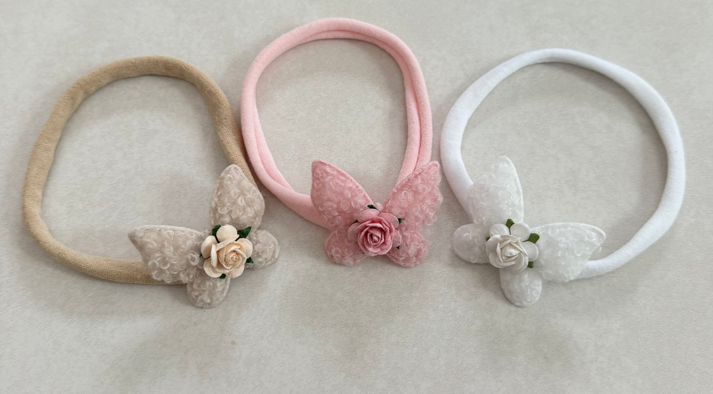 Newborn Gift Set Butterfly Headbands