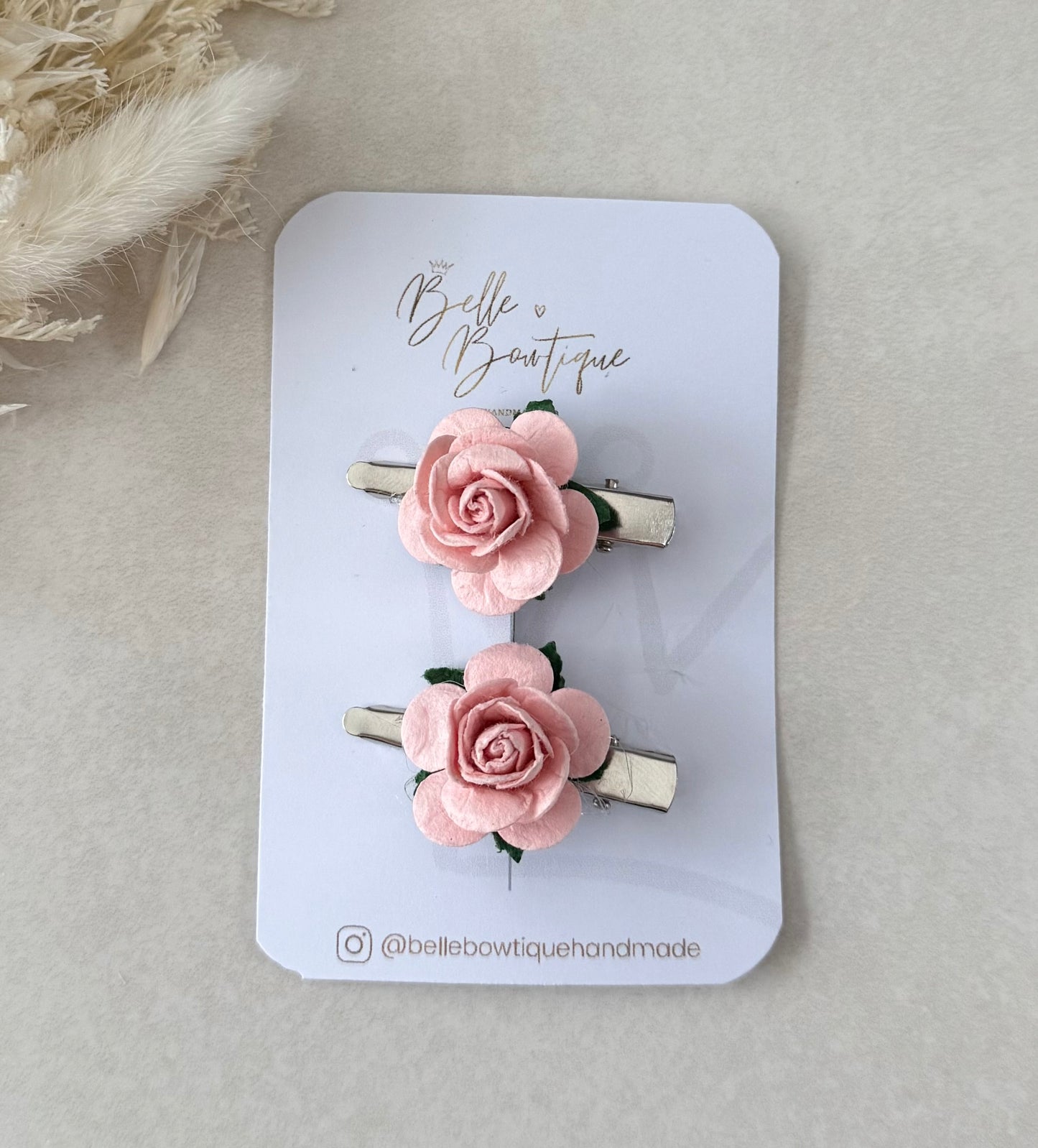 Wedding Bridesmaid Flower Hair Clips - choice of colour