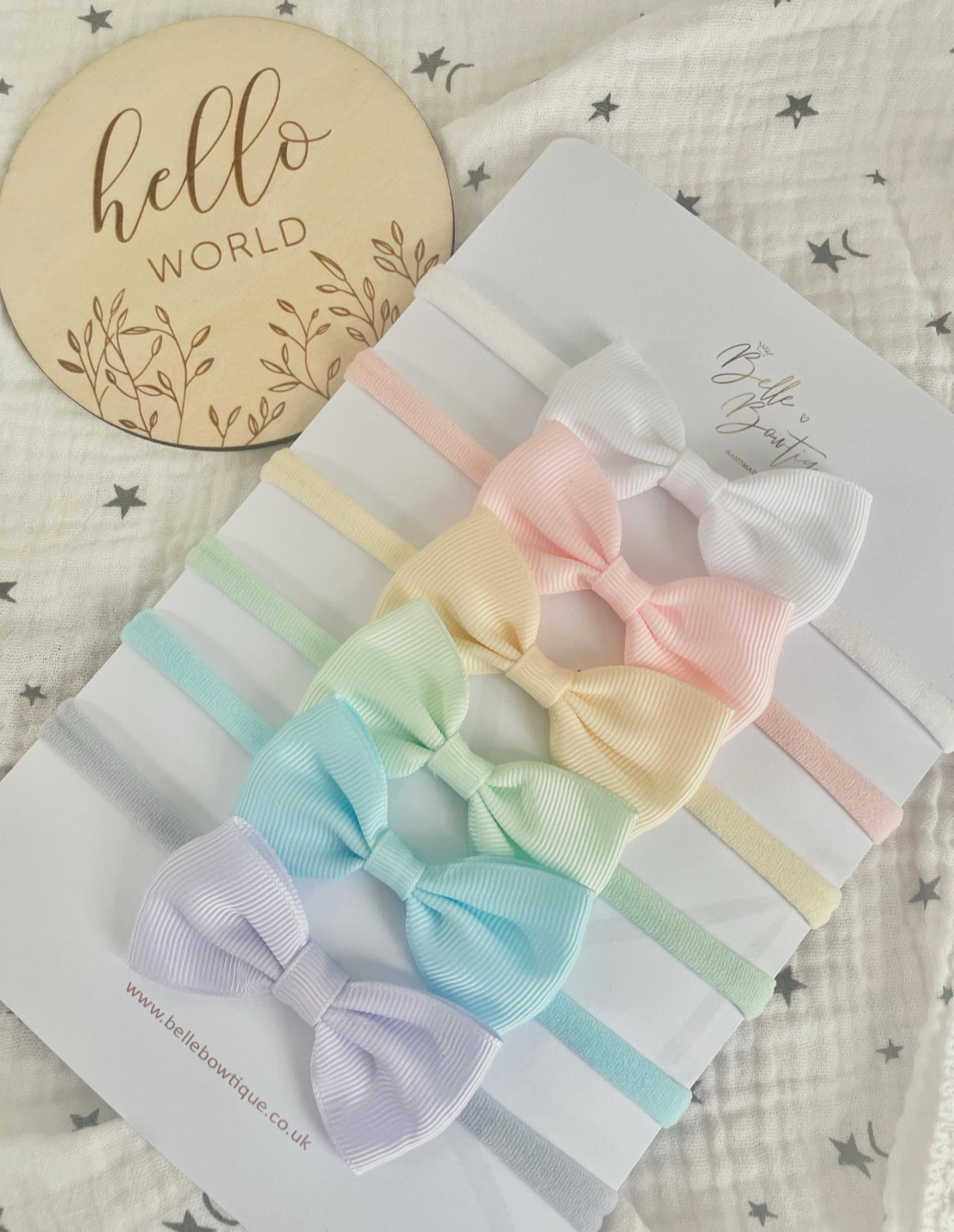 Starter Set Pastel Baby Headbands
