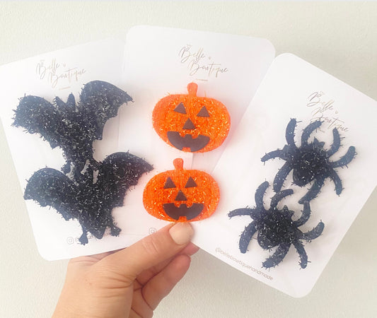 Halloween Fringe Clips