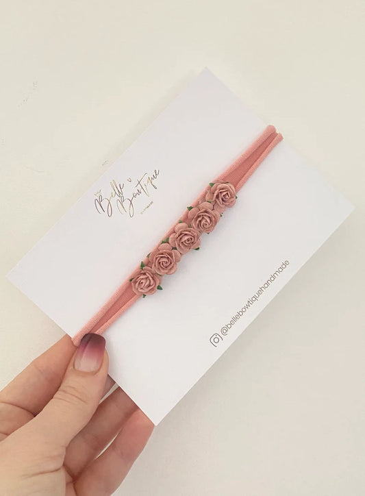 Newborn Flower Crown Headband