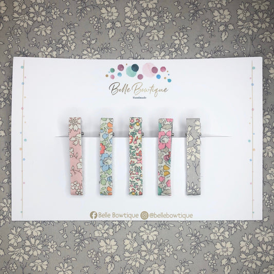 Liberty Fabric Hair Clips