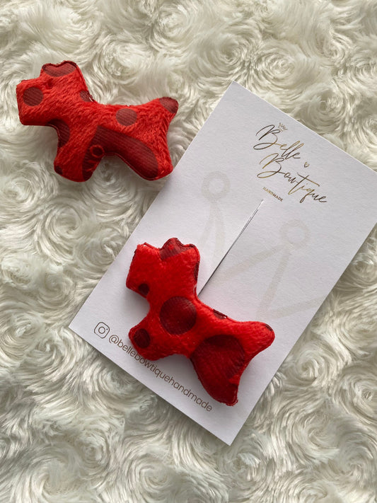 Pair of Dog Hair clips - Choose colour