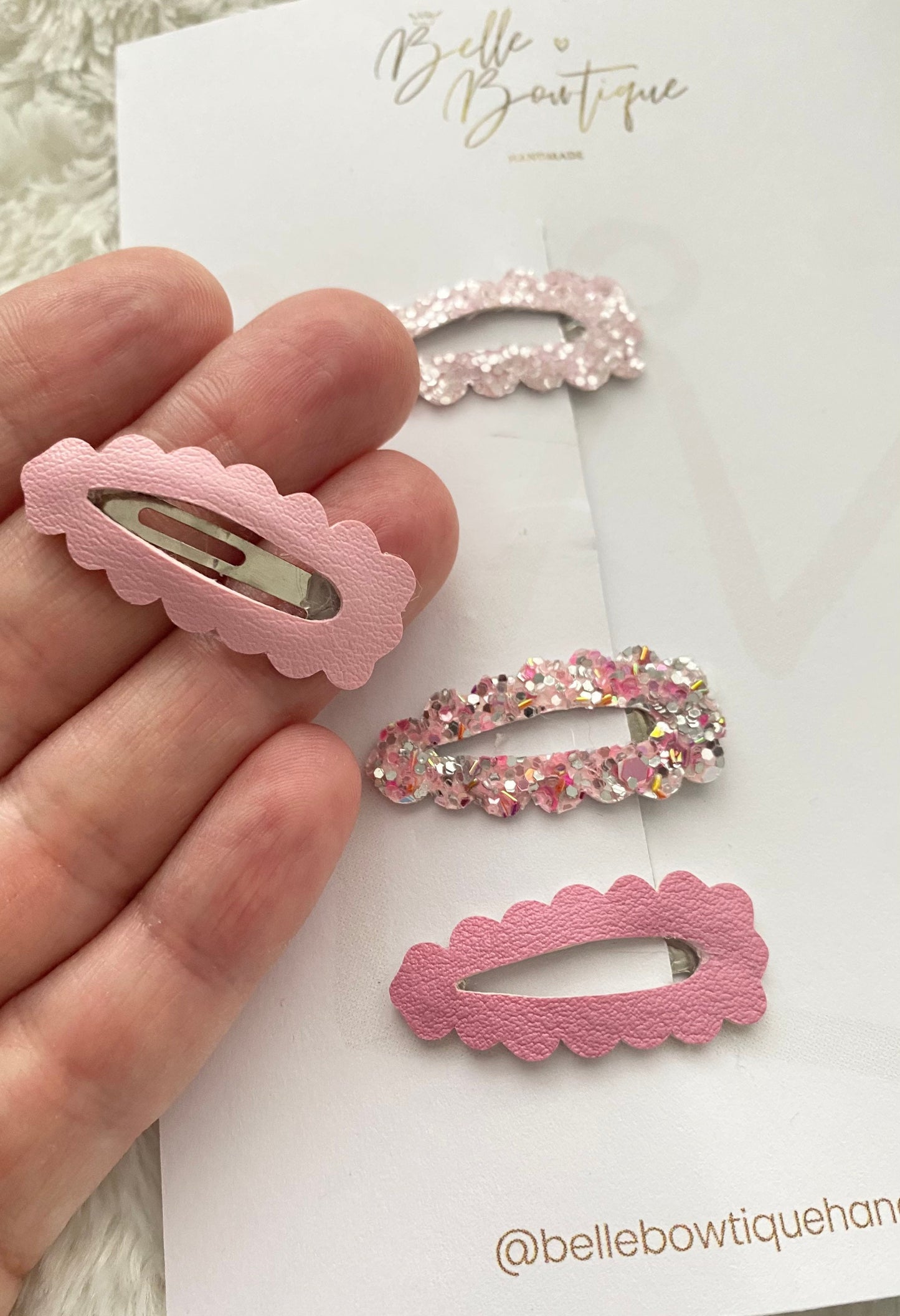 Pink Mini Snap Hair Clips - Pigtail Snap Clips - Pink clip - Fringe Clips - Baby Hair Clips - Girls Hair Clip - Tiny Hair Clip for Toddler