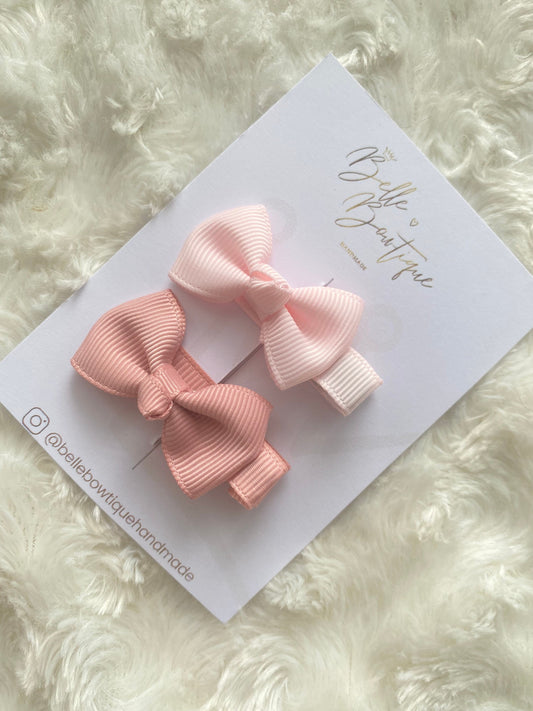 Bow Fully Lined Fringe Clip