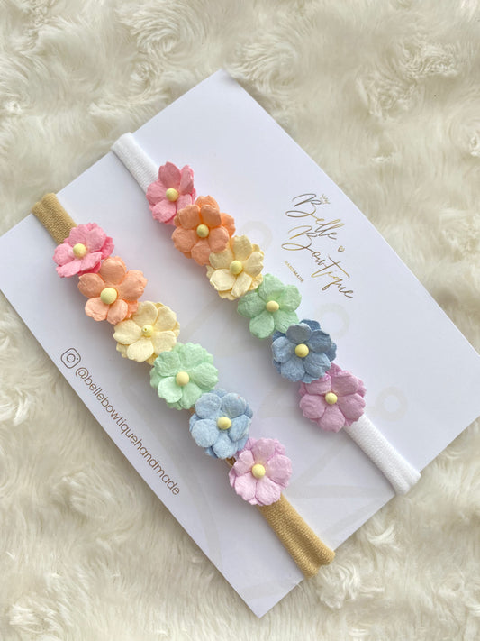 Rainbow Flower Crown