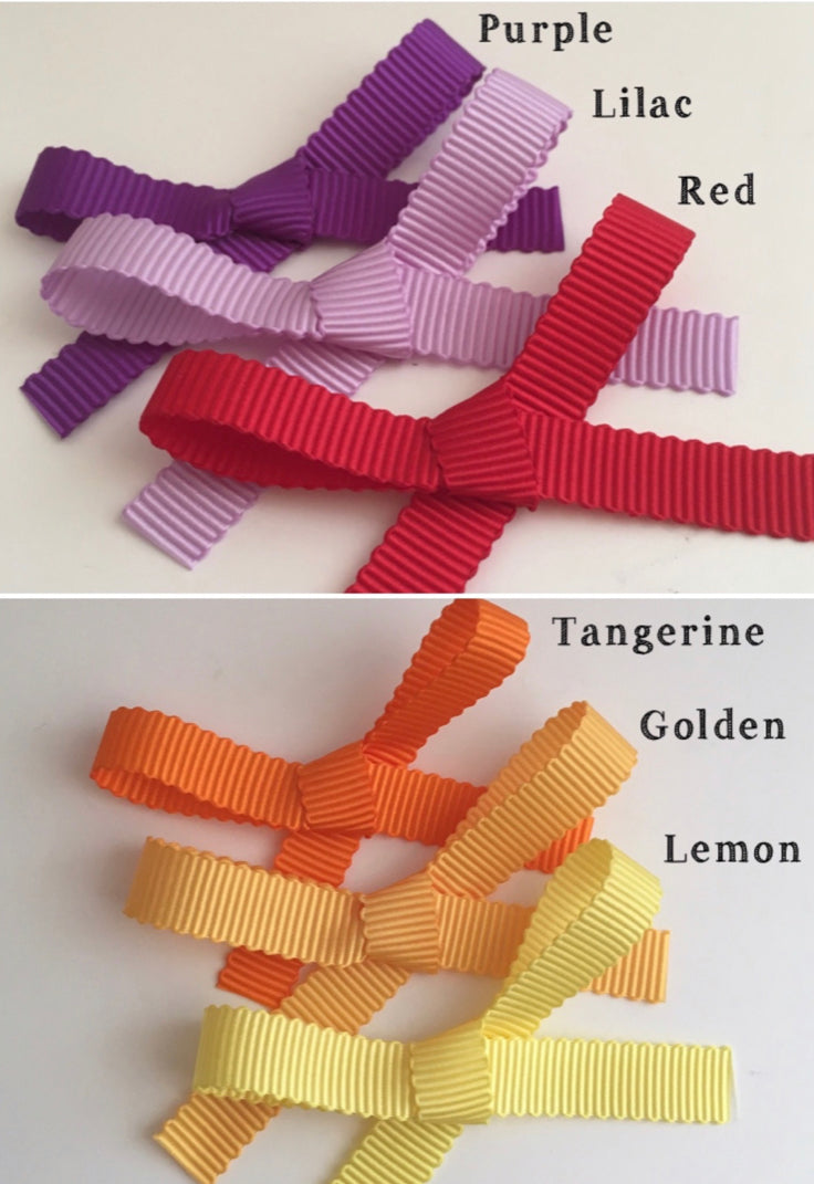Ribbon Fringe Clip - Fully Lined