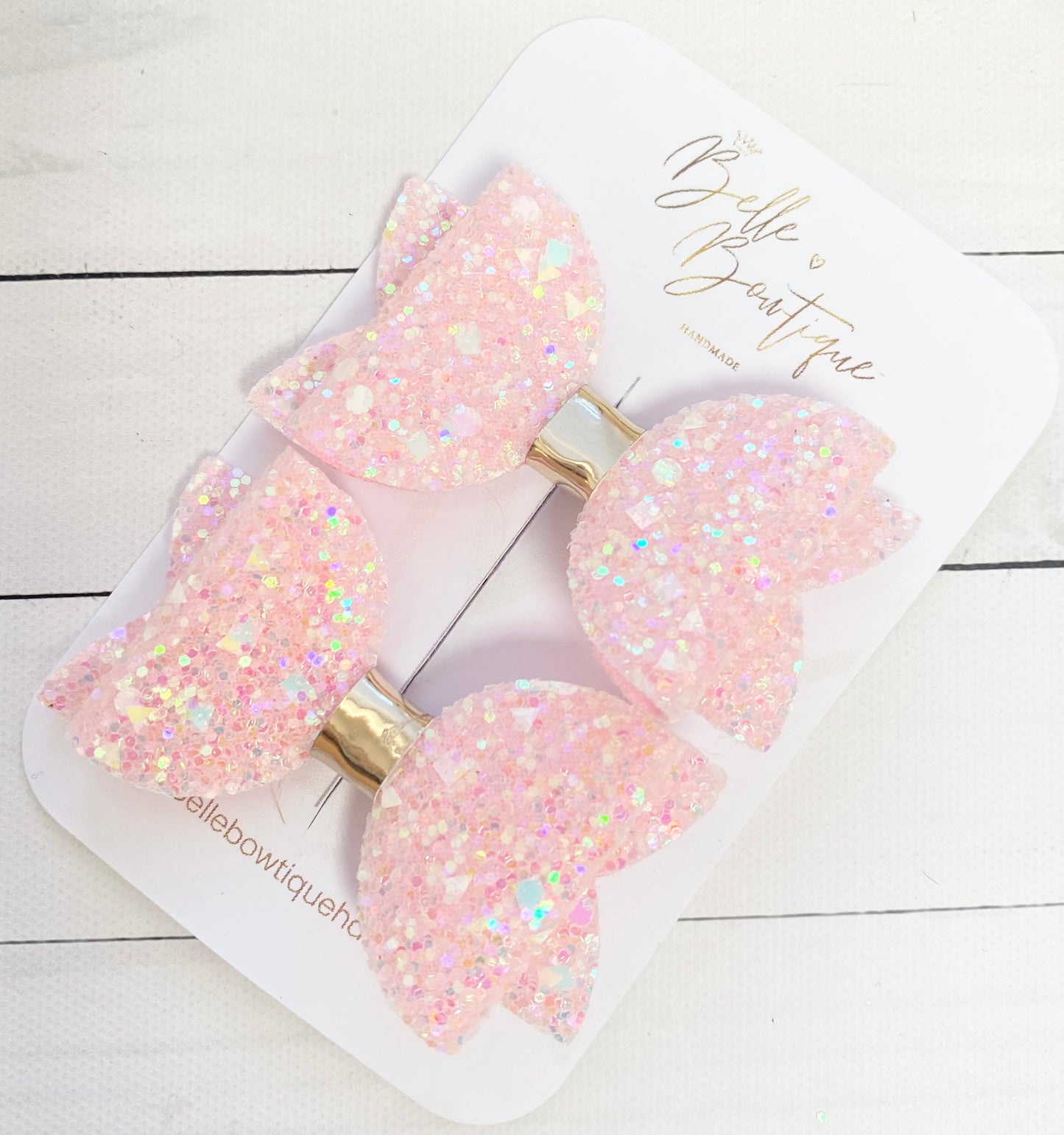 Pair of Glitter Bows